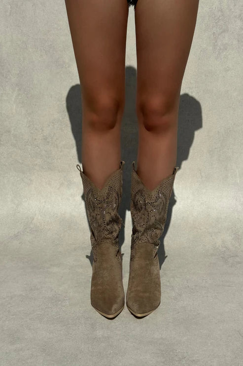 Embellished Western Boots