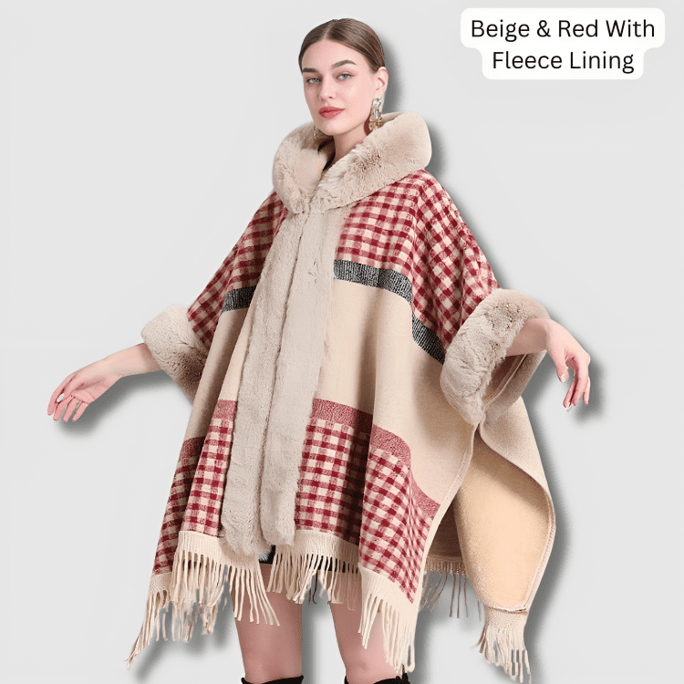 Cozy Fringe Poncho