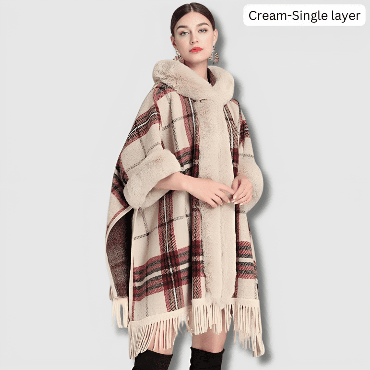 Cozy Fringe Poncho