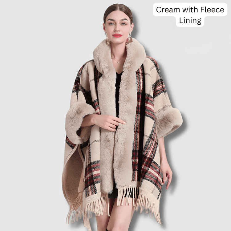 Cozy Fringe Poncho