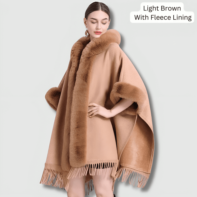 Cozy Fringe Poncho