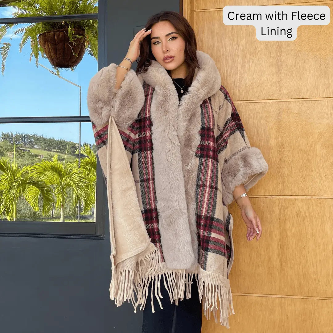 Cozy Fringe Poncho