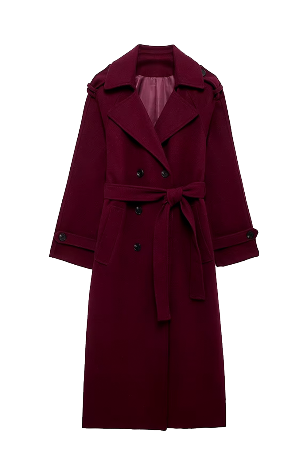 Billie Rich Burgundy Outerwear