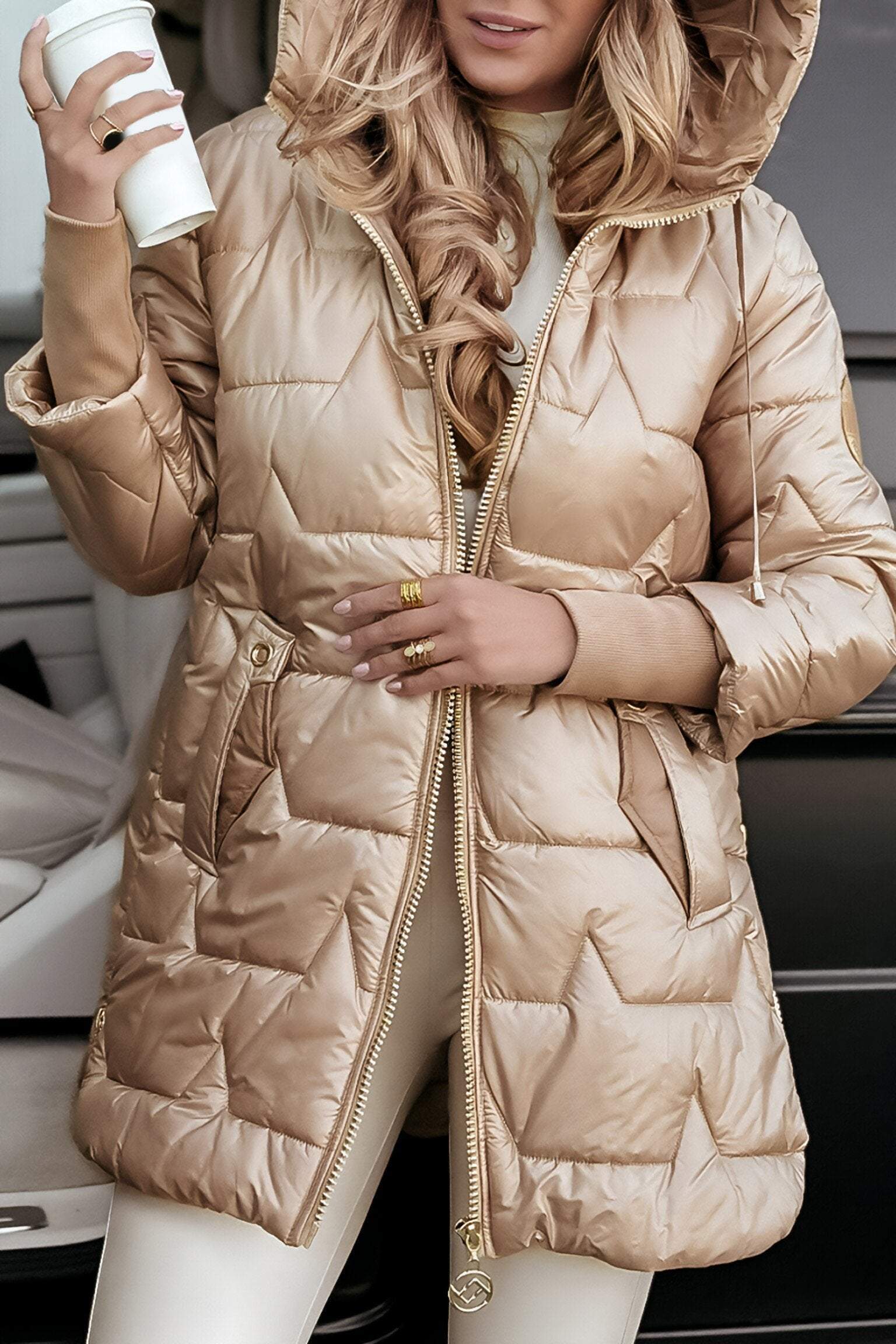 Urban Chic Hooded Coat