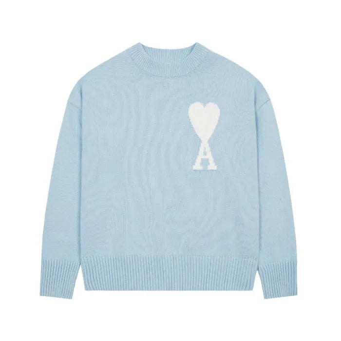 PULLOVER WITH EMBROIDERED HEART