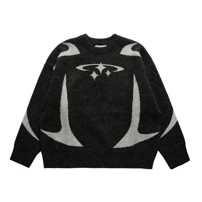 Stars Knitted Sweater